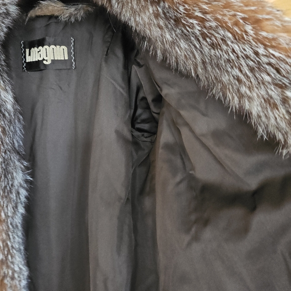 Silver Fox Fur Stroller, I Magnin - Picture 6 of 9